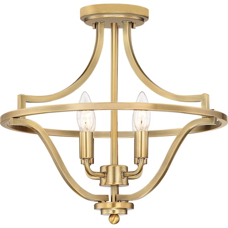 Quoizel Harvel Semi-Flush Mount QF5119WS